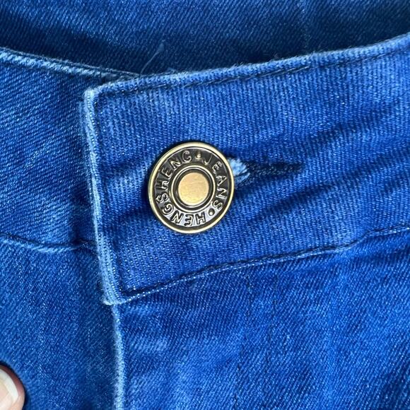 Unbranded Jeans Womens Size M Multicolor Butterfly Embroidery Flare Patchwork - Picture 16 of 16